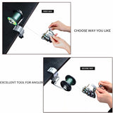 THKFISH Fishing Line Spooler - Adjustable, Stable, Portable with Clamp - A-Long Style