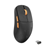Keychron G3 8K Carbon Fiber Wireless Gaming Mouse, 30000 DPI - PAW 3950 Sensor, 47±3g Ultra-Lightweight, Wired/BT/2.4GHz, 160Hr Battery Life, 5 Programmable Buttons, Windows/Mac/Linux - Black