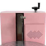 BGSHKAL Cake Decorating Machine, 80W Cake Cream Spreading Coating Smearing Machine 4-12 Inch Automatic Cream Spreading Stainless Steel Cake Scraper 0-200rpm Speed 11 Gears Spatula Holder Power Button