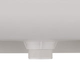 RecPro Bathtub | Durable Replacement 40" x 24" | Camper Trailer RV Tub | Alpha | Tub | Parchment or White (White - with Drain Stopper)