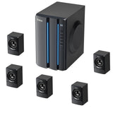 Bobtot Home Theater Surround Sound System for TV - 6.5inch Subwoofer 800W Peak Deep Bass 5.1 Wired Satellite Speakers Audio Stereo Systems Support ARC Optical Bluetooth Aux Input