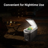 BODEGACOOLER 12 Volt Car Refrigerator, 16 Quart Small Car Fridge, Portable Freezer(-4℉~68℉), Car Cooler