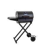 King-Griller Gambler Portable Charcoal Grill in Black Char-Griller
