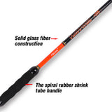 Fishing Gaff Fiberglass Handle Stainless Steel Hooked Gaff (3’& 5’& 6’& 7', 66 lb Test) (Length: 3') Fiblink