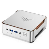 KAMRUI Pinova P2 Mini PC, AMD Ryzen R2544(Beats 4300U/3500U/10110U/N95,up to 3.7GHz) 4C/8T, 16GB DDR4 512GB SSD Mini Computers, 4K@60Hz Triple Display HDMI+DP+USB-C WiFi/BT Mini Desktop Computers