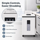 Trishintage Commercial Paper Shredder P7 Micro-Cut High Security 7 Sheets