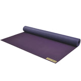 JadeYoga Voyager Yoga Mat - Lightweight & Portable Rubber Yoga Mat - Non-Slip Exercise Mat for Women & Men - Great for Yoga, Home Workout, Gym Fitness, Pilates, Stretching, and More (68" Purple) JadeYoga