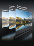 AWOL VISION 110" Motorized ALR Floor Rising Projector Screen for Ultra Short Throw Projector, Projector Screen for Home Theater, 4K/8K Ultra HD, 95% Ambient Light Rejecting,ALR-F211C