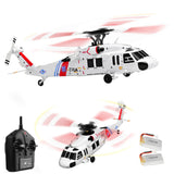 SOWOFA Remote Controlled Helicopter K270 brushless Motor RC Helicopter Single Wing aileron Free 4CH 6-axis Gyroscope Altitude Hovering Suitable for Adult Beginners 14+