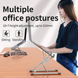 Adjustable Laptop Stand Aluminum for Tablet Support Notebook Stand TableLaptop Holder Cooling pad