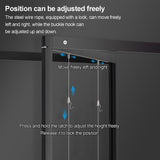 Movable Folding Display Rack,Movable Art Easel Stand with 3 Folding Poster Boards