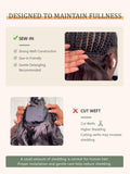 MLIP Body Wave Bundles Human Hair, 100% Raw Indian Hair, Full & Thick