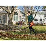 BLACK+DECKER Electric Leaf Blower, Leaf Vacuum and Mulcher 3 in 1, 250 mph Airflow, 400 cfm Delivery Power