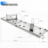 Maochang Heavy Duty Push Up Board, Full Metal Multi-Functional pushup board, Pectoral Muscle Arm Exercise Professional Equipment Home Gym Equipment, Best Choice for Fitness Professionals Gift, Stainless Steels MaoChang