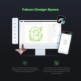 Creality Falcon A1 Pro 20W Laser Engraver, Full Enclosed 180W Output Laser Engraver Machine