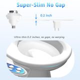 Toilet Bidet with Dual Nozzles Sprayer, Adjustable Water Aünsffer