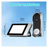 Doorbell Camera Wireless 2.4G Wireless Video Doorbell With Indoor