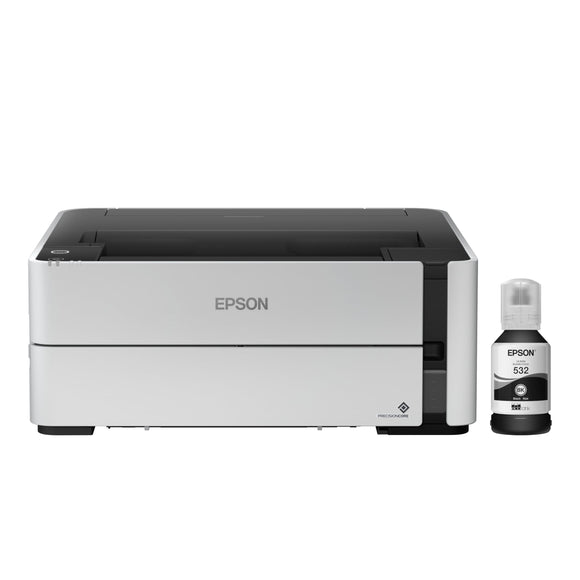Monochrome Supertank Printer with Ethernet PLUS 2 Years Epson
