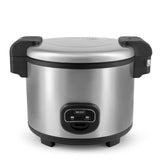 60-Cup (Cooked) (30-Cup UNCOOKED) Commercial Rice Cooker, Stainless Steel Exterior (ARC-1130S), Silver AROMA