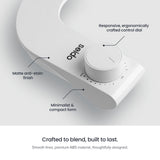seido Origin 1.0 - Ultra-Slim Non-Electric Bidet Attachment for Toilet – Dual Nozzle, Adjustable Water Pressure, Easy DIY Installation, Self-Cleaning Sprayer, Eco-Friendly Design (White)