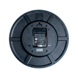 SEIKO QXA756KLH Wall Clock, Black, 12 Inch