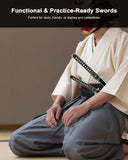 1095 High Steel Flying Crane Katana, Hand Forged Full Tang Sword