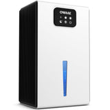 OWAAE Dehumidifier, 1000 sq.ft Quiet Dehumidifiers for Home Bedroom Bathroom Basement with 95oz Water Tank, Sleep Mode, Auto Shut-Off 7 Colors LED Light, White