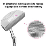 PGM Women's Golf Club Set with 11pcs Clubs-4 Titanium Woods(#1,3,5,4H), 6 Irons(#6,7,8,9,PW,SW), and 1 Putter