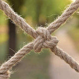 Sturdy Decorative Fishing Net - Kid's Protective Hemp Rope Net for Outdoor Use - 2x9m (6.6x29.5ft) - Ideal for Stairs, Home Decor, and Parties