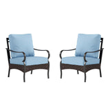 Sophia & William Metal Patio Furniture Set, 2 Pieces Outdoor Couch Sets