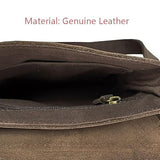 Retro Men's Bag Genuine Leather Leisure Shoulder Crazy Horse Crossbody Oxhide Minimalist