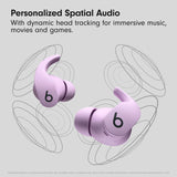True Wireless Noise Cancelling Earbuds - Apple H1 Headphone Chip, Compatible with Apple & Android, Stone Purple Beats
