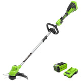 Greenworks 40V 15" Cordless String Trimmer, 2.0Ah Battery and Charger Included