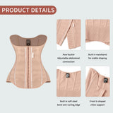 MISTHIN Waist Cincher Trimmer Belt Girdle Workout Shapewear Tummy Control Shaper Waist Trainer for Women (Brown, X-Large)