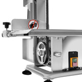 650W Electric Bone Saw, 110V Frozen Meat Cutter, Commercial Electric Meat Band Saw, Tabletop Bone Saw, Suitable for Chicken, Fish, Beef