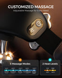 Upgraded Neck Massager for Pain Relief Deep Tissue, Cordless Neck and Shoulder Massager with Heat, 5 Modes Deep Tissue Kneading, Portable Shiatsu Massager for Back Leg Muscles, Home Office Travel Use