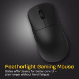 ENDGAME GEAR OP1w 4k v2 Wireless Gaming Mouse, Lightweight, Black