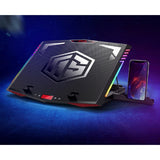 Notebook Computer Cooling Pad Silent Fan Water Power Supply, Horizontal Adjustable Mounting Bracket