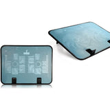 Feilx Laptop Cooling Pad,14 Inch Notebook Cooler 5v Dual Fan USB External Laptop Cooling Pad