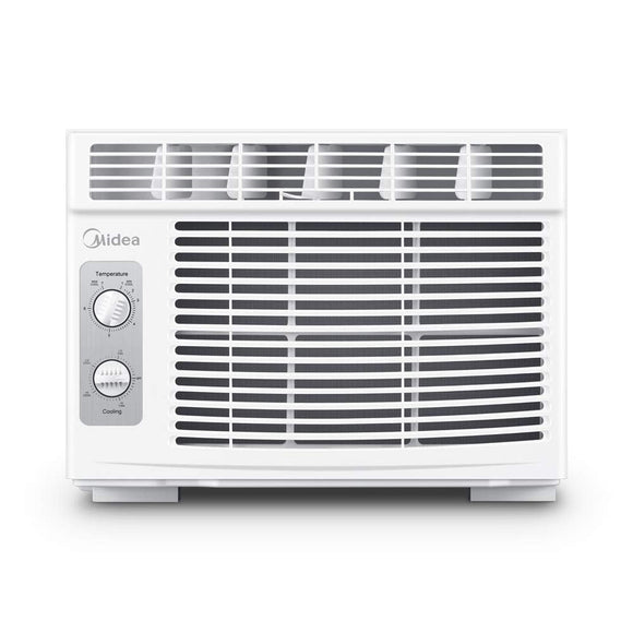 5,000 BTU Easy Cool Small Window Air Conditioner - Cool up to 150 Sq. Ft. with Easy-to-Use Midea