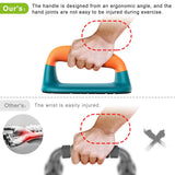 Dolibest Push Up Bars, Pushup Stands with Anti-Slip Soft Plastic Push Up Handles, Bottom Anti-Slip Pad, Strength Training Equipment Home Gym Fitness Body Building Muscle Training Workout (2PCS) Dolibest