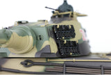 Heng Long US in Stock 2.4G 1/16 Tk7.0 Plastic RTR RC Tank Toys - German King Tiger - Shooting BB