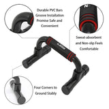 Push Up Bars Strength Training - Workout Stands With Ergonomic Push-up Bracket Board with Non-Slip Sturdy Structure Portable for Home Fitness Training, Push Up Stands Handle for Floor Workouts Redipo