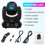 MINGJIE 120W Moving Head Beam Light, DMX512 Stage Lighting