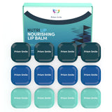Prism Smile Lip Balm Set, 12 Pack Vanilla Lip Balm for Dry Cracked Lips, Deep Moisturizing & Hydrating Chapstick, Nourishing Lip Care for Women Men Teens, Travel-Friendly Daily Lip Moisturizer