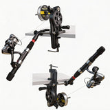 Fishing Line Spooler Winder Machine - 5:1 High Speed Gear Ratio Fast Winding, Two-Way Unwinding Function, Single-Point Quick Mount, Compatible with Spinning Casting Trolling Reels