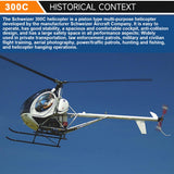 ConsoleXpress RC Helicopter with GPS for Adults, JCZK 300C PRO 2.4G 12CH Flybarless RC Helicopter Model with H1 PRO Flight Controller, GPS Positioning, Auto-Hover & One-Key Return