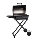 King-Griller Gambler Portable Charcoal Grill in Black Char-Griller