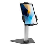 Mount-It! Universal Tablet POS Stand with Key Lock, Bolt-Down Base, Silver
