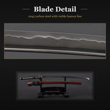 Turtle Katana, 1045 Carbon Steel Hand Forged Full Tang Japanese Sword